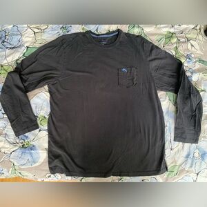 Tommy Bahama Black Long Sleeve Tee